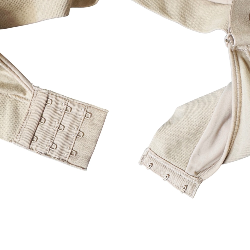 Bali Comfort Revolution Wireless Bra DF3380 Nude Tan Beige Plus Sz 3XL Seamless - Picture 4 of 5